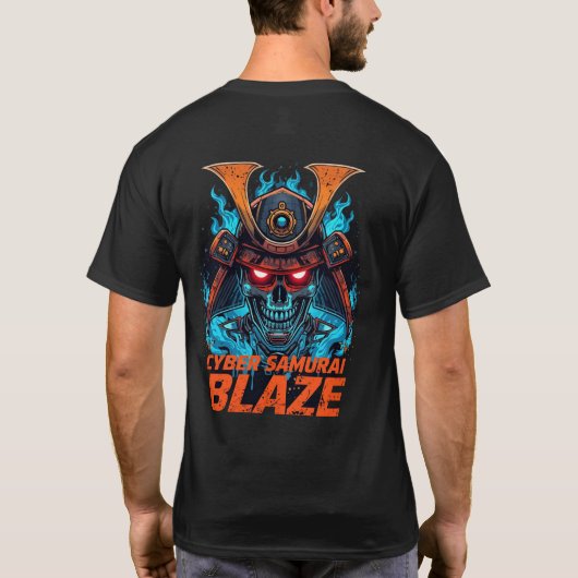 Toxischer Flammen-Sense T-Shirt (Rückseite)
