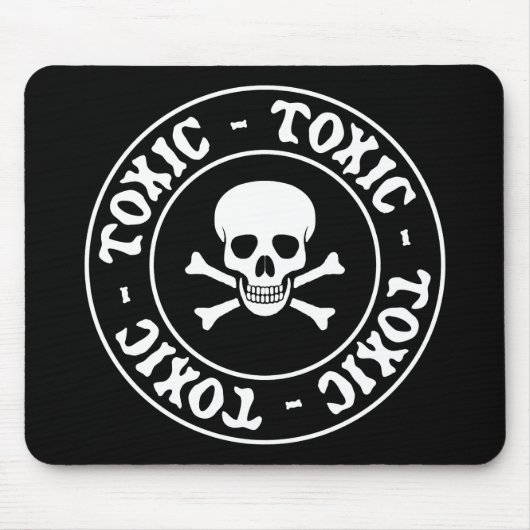 Toxischer Schädel und Krebse Mousepad (Vorne)