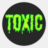 Toxischer Sticker (Vorderseite)