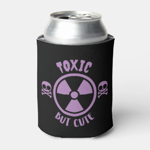 Toxisches, aber Niedliches Warnzeichen Dosenkühler
