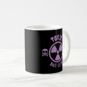 Toxisches, aber Niedliches Warnzeichen Kaffeetasse (VorderseiteRechts)