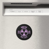 Toxisches, aber Niedliches Warnzeichen Magnet (In Situ (Geschirrspüler))