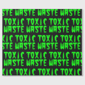 TOXISCHES ABFALLABSCHREIBPAPIER GESCHENKPAPIER (Flach)