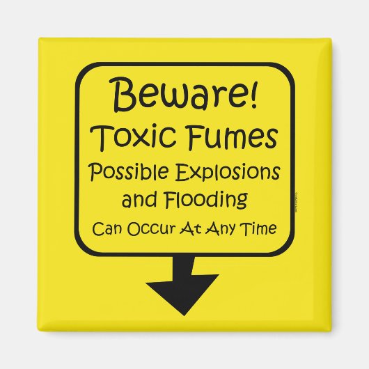 Toxisches Baby Magnet (Vorne)