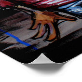 Toxisches Kid Poster (Ecke)