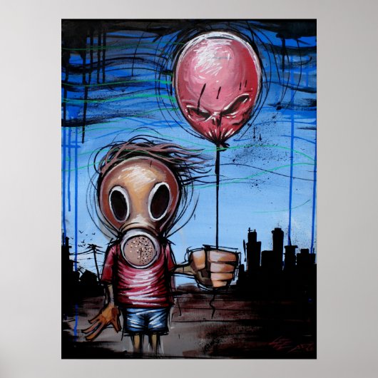 Toxisches Kid Poster (Vorne)