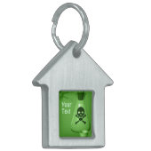 Toxisches Pet-Tag Tiermarke (Vorderseite links)