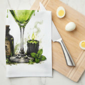 Toxisches Tonic-Rezept Geschirrtuch (Viertel Falte)