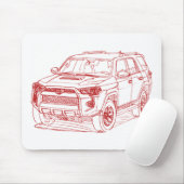 Toy 4Runner 2014 Mousepad (Mit Mouse)