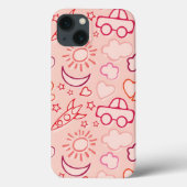Toy Background Case-Mate iPhone Hülle (Rückseite)