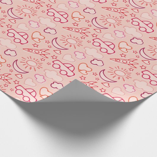 Toy Background Geschenkpapier (Ecke)