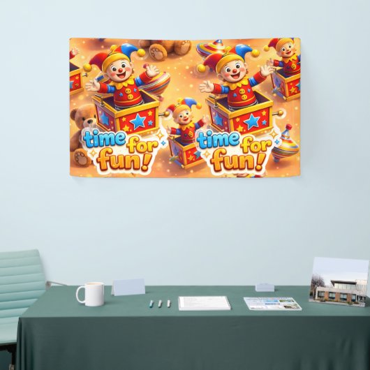 Toy box banner (Messeveranstaltung)