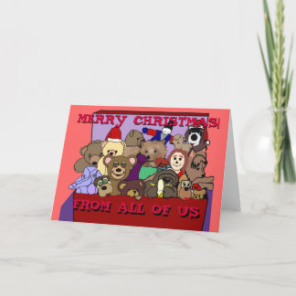 Toy Chest Frohe Weihnachten von uns allen