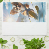 Toy dogs Waterskiing! Geschirrtuch (Gefaltet)