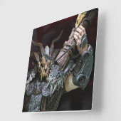 Toy Druid Quadratische Wanduhr (Winkel)