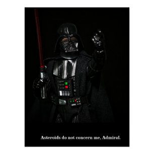 Toy-Fotografie Sci-Fi-Zitat-Design Poster