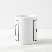 Toy Fox Terrier Art von Glenda S. Harlan Kaffeetasse (Mittel)