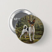 Toy Fox Terrier Button (Vorne & Hinten)