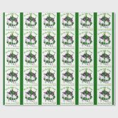 Toy Fox Terrier Christmas Geschenkpapier (Flach)