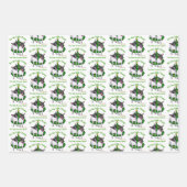 Toy Fox Terrier Christmas Geschenkpapier Set (Vorderseite)