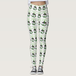 Toy Fox Terrier Christmas Leggings