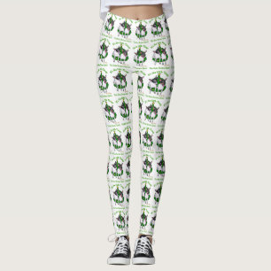 Toy Fox Terrier Christmas Leggings