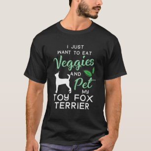 Toy Fox Terrier Dog Cigar Lover Eigentümer Xmas Bi T-Shirt