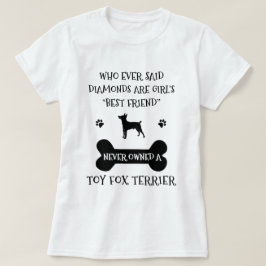 Toy Fox Terrier Dog Rasse Beste T-Shirt