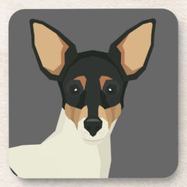 Toy Fox Terrier Getränkeuntersetzer