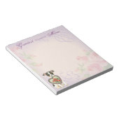 Toy Fox Terrier Heart Mama Notepad Notizblock (angewinkelt)