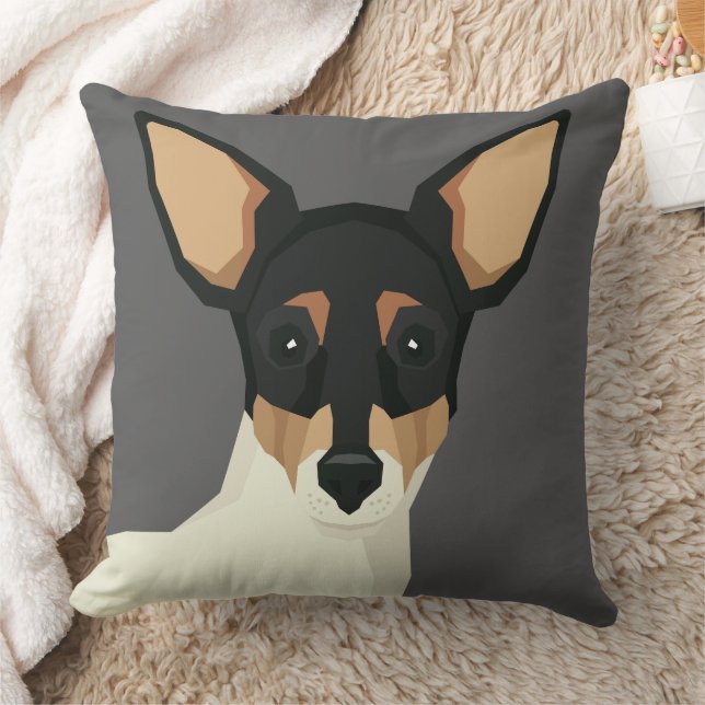 Toy Fox Terrier Kissen (Decke)
