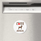 Toy Fox Terrier Magnet (In Situ (Geschirrspüler))