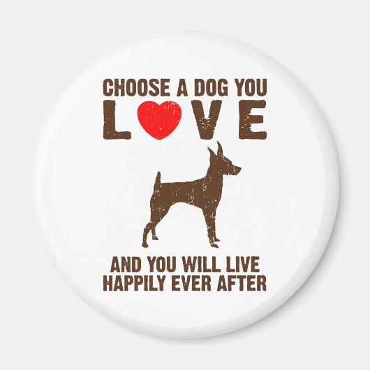 Toy Fox Terrier Magnet (Vorne)