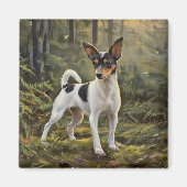 Toy Fox Terrier Magnet (Vorne)