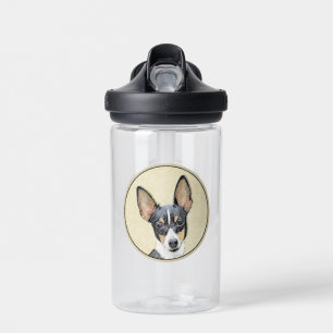 Toy Fox Terrier Malerei - Süße originelle Hundekun Trinkflasche