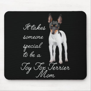 Toy Fox Terrier Mama Mousepad