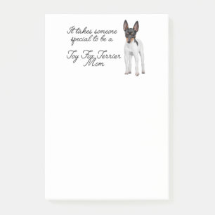 Toy Fox Terrier Mama Post-It-Notes Post-it Klebezettel