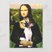 Toy Fox Terrier - Mona Lisa Postkarte (Vorderseite)