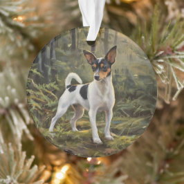 Toy Fox Terrier Ornament