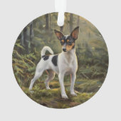 Toy Fox Terrier Ornament (Rückseite)