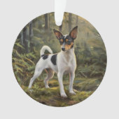 Toy Fox Terrier Ornament (Vorderseite)
