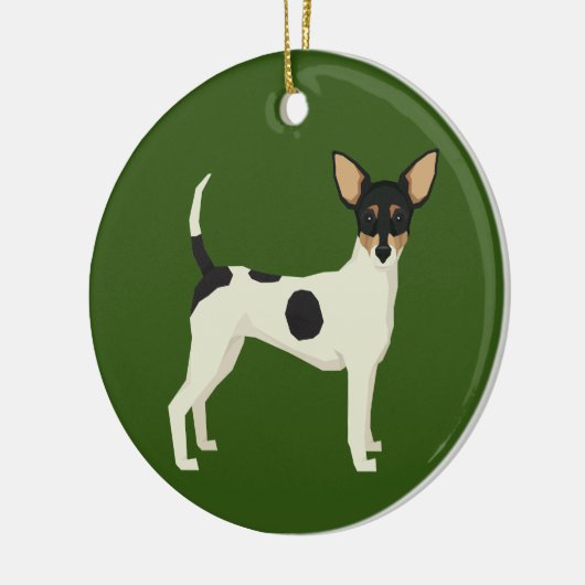 Toy Fox Terrier Ornament (Links)