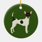 Toy Fox Terrier Ornament (Hinten)