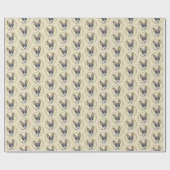 Toy Fox Terrier Painting - Niedliche Original Dog  Geschenkpapier (Flach)