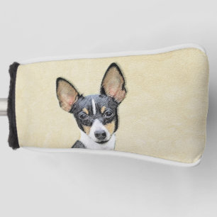 Toy Fox Terrier Painting - Niedliche Original Dog  Golf Headcover