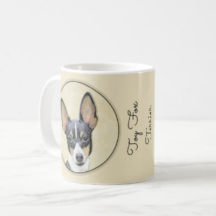 Toy Fox Terrier Painting - Niedliche Original Dog  Kaffeetasse