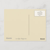 Toy Fox Terrier Painting - Niedliche Original Dog Postkarte (Rückseite)