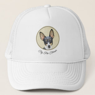 Toy Fox Terrier Painting - Niedliche Original Dog Truckerkappe