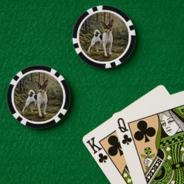 Toy Fox Terrier Pokerchips