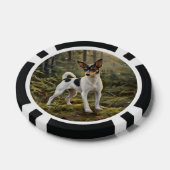 Toy Fox Terrier Pokerchips (Einzeln)